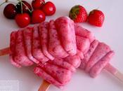 Strawberry-Cherry Pops