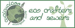Cucicucicoo's Eco Crafters and Sewers: a series of guest posts with crafting and sewing tutorials using upcycled materials | www.cucicucicoo.com
