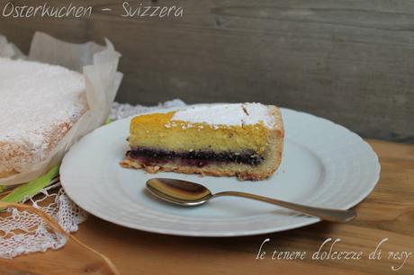 Gâteau de Pâques o Osterkuchen - la torta pasquale svizzera
