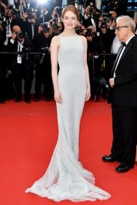 Cannes 2015 Emma Stone mamme a spillo