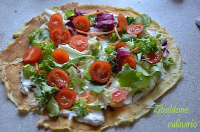 Crepes alle verdure