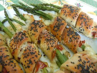 Cannoli salati di asparagi e speck 2.0