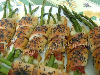 Cannoli salati di asparagi e speck 2.0