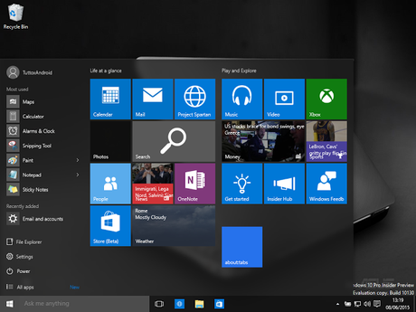 Windows 10: uno sguardo al nuovo software di Microsoft