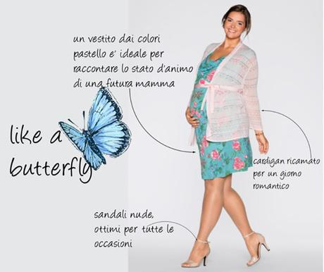 like a butterfly