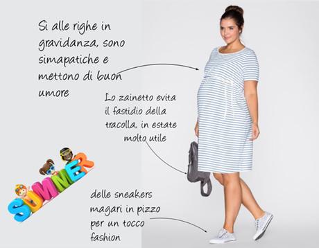 summer pregnant outfit
