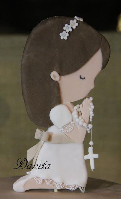 La prima comunione della mia principessa in tema shabby chic