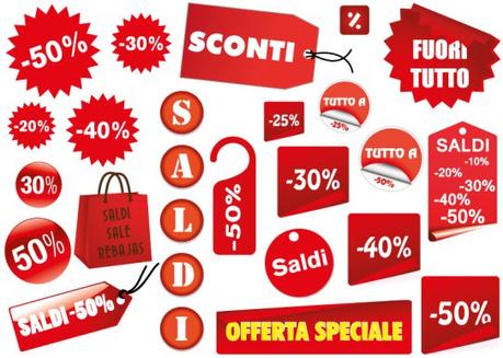 saldi-sconti-red-sale-labels