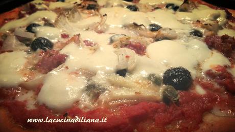 Pizza con Licoli (non rinfrescato).