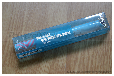 REVIEW:Miami Click Slick Eyeliner - KIKO Milano