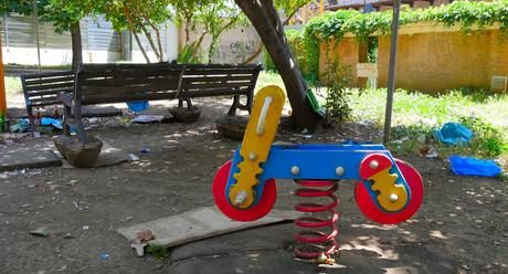 Foto che rimarranno nella storia. 35 scatti dai giardini pubblici di Piazza Dante: siringhe conficcate negli alberi e altre storie dell'orrore
