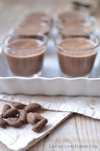 bicchierini di crema cotta ai pistacchi