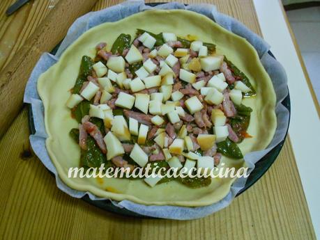 Torta Salata con Peperoncini Verdi Fritti