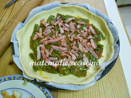 Torta Salata con Peperoncini Verdi Fritti