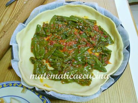 Torta Salata con Peperoncini Verdi Fritti