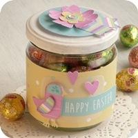 9 - sizzix big shot - jar - packaging - easter - pasqua fustelle