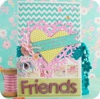 16-cafe-creativo - big shot- scrapbooking - mini album friends