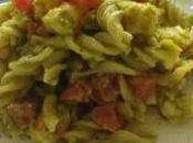 Fusilli freddi scarola gamberi
