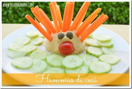 Hummus di ceci per bambini