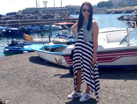 OUTFIT POST: L’ABITO A RIGHE PERFETTO