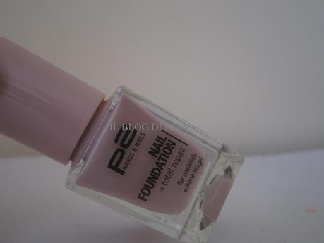 P2 kosmetik: Nail foundation n. 020 (swatches)