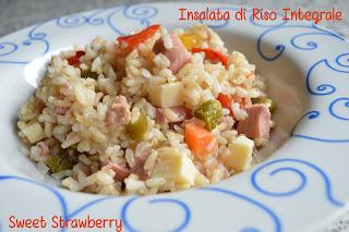 Insalata di riso integrale