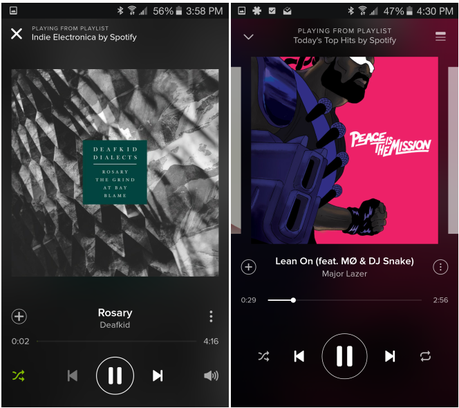 Spotify si aggiorna alla v3.0 con alcune novità grafiche