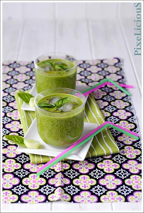 Gazpacho Verde (con Spinaci, Porro, Cetriolo e Avocado)