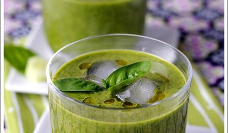 Gazpacho Verde (con Spinaci, Porro, Cetriolo e Avocado)