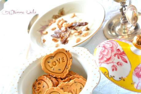 biscotti alla quinoa e gocce di cioccolato