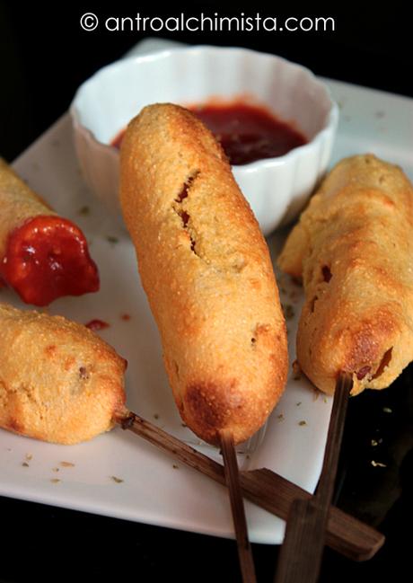 Baked Corn Dogs 