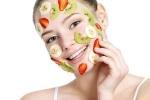 Maschera viso idratante frutta!
