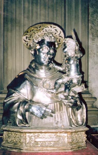 busto argenteo SANT' ANTONIO