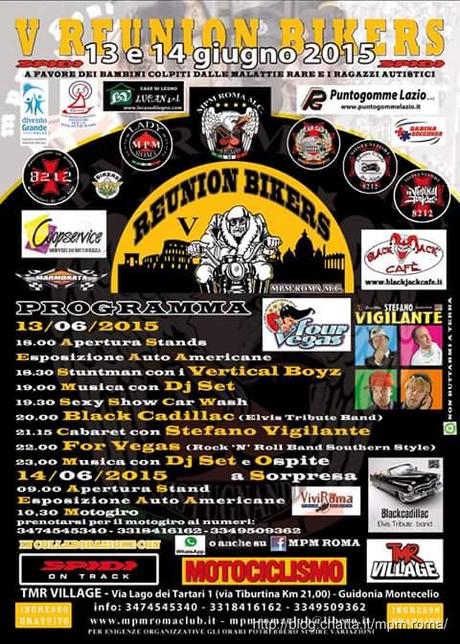 IL PROGRAMMA DELLA REUNION BIKERS