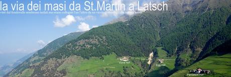 Da St. Martin a Laces, in discesa (Val Venosta)