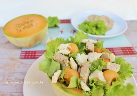 #PRchef2015 – Insalata nel Melone con Parmigiano Reggiano e Foie Gras