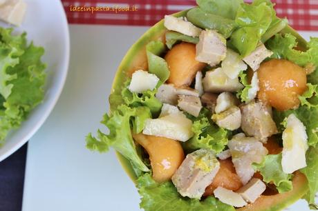 #PRchef2015 – Insalata nel Melone con Parmigiano Reggiano e Foie Gras