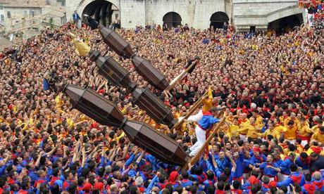 Primi frammenti sulla Festa dei Ceri di Gubbio