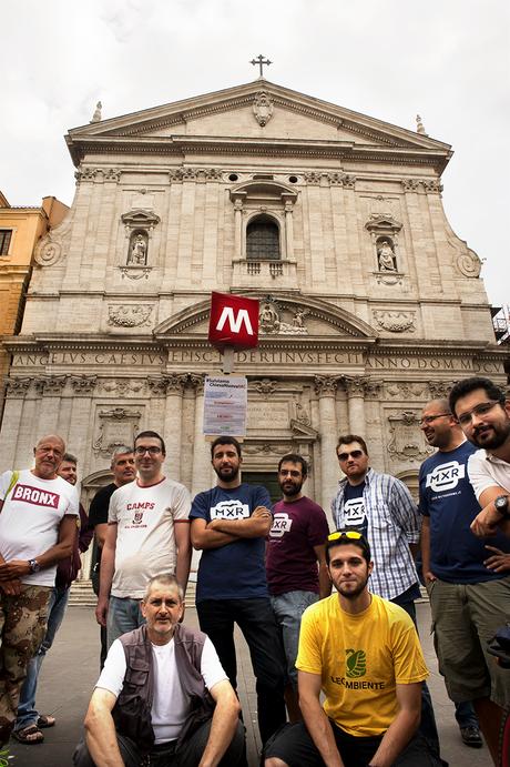 La Metro C senza la fermata Chiesa Nuova è una presa in giro. Grandioso successo per il flashmob di stamattina. Ora Marino e Improta non potranno più far finta di nulla