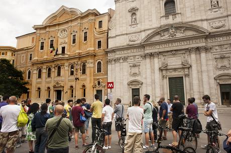 La Metro C senza la fermata Chiesa Nuova è una presa in giro. Grandioso successo per il flashmob di stamattina. Ora Marino e Improta non potranno più far finta di nulla
