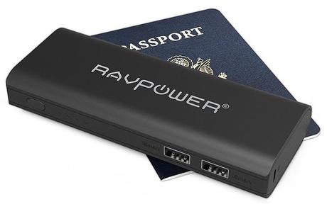 RAVPower RP-PB07, power bank da 10400mAh per tablet e smartphone