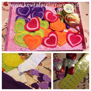 Cuori di feltro: non solo segnaposto