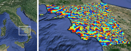 Una nuova frontiera per il monitoraggio del territorio col satellite europeo Sentinel-1A