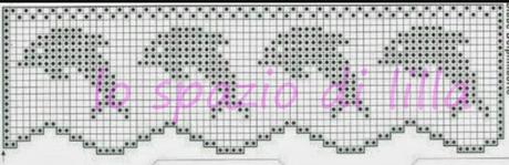 Animaletti a filet, schemi 1 / Pets on filet crochet, free patterns 1