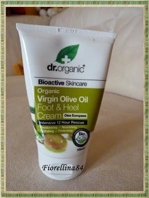 Foot & Heel cream di Dr. Organic