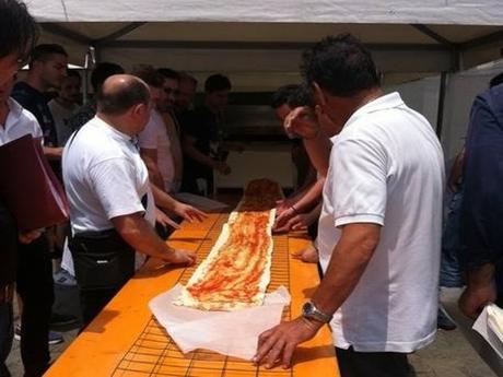pizza più lunga del mondo record calabria
