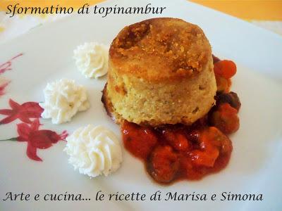 Sformatino di topinambur