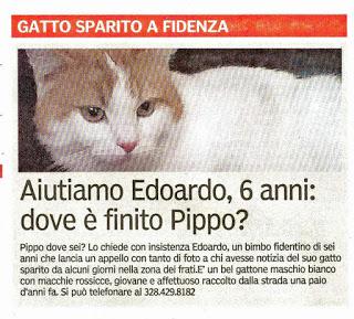 Il nonno, il nipote ed il gatto Pippo