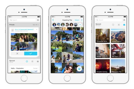 Facebook Moments, la condivisione delle foto con il riconoscimento facciale