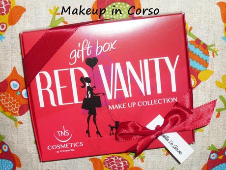 Red Vanity Make Up Collection TNS Cosmetics